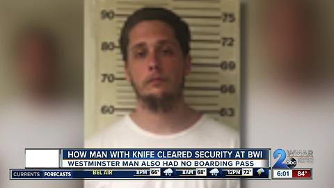 How man with knife cleared security at BWI