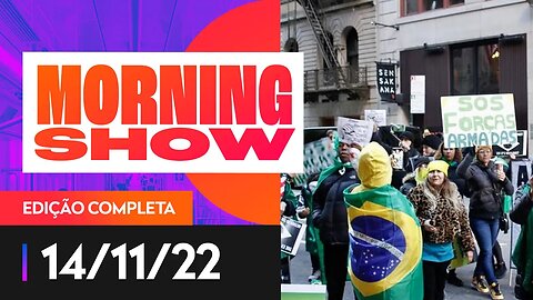 PROTESTOS CONTRA O STF EM NY - MORNING SHOW - 14/11/22