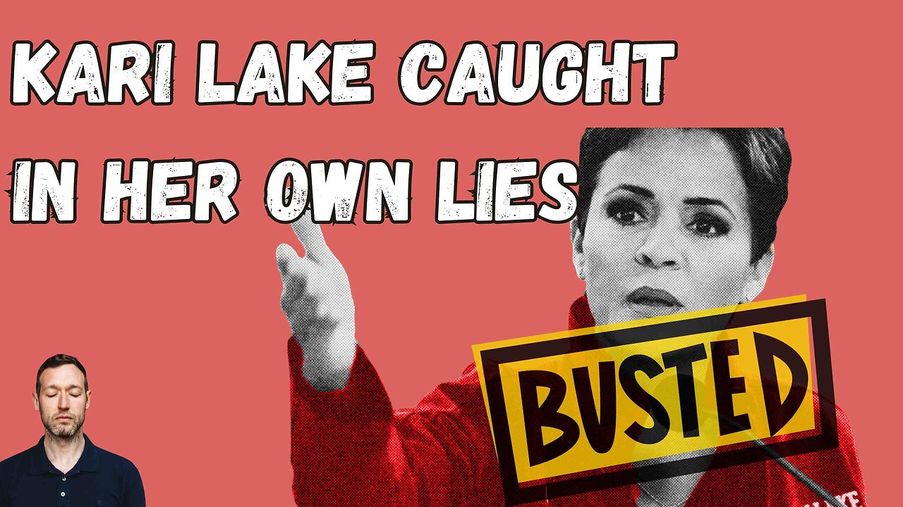 KARI LAKE STUCK IN HER LIE