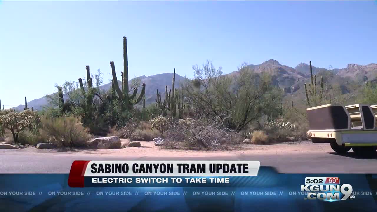 Work continues on transitioning shuttle service for Sabino Canyon Recreation Area