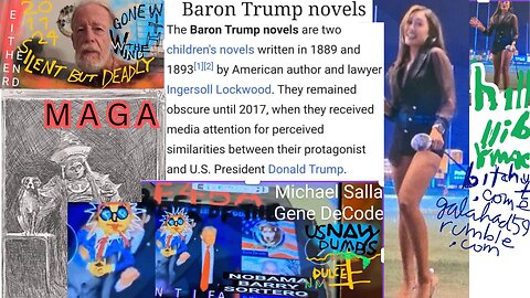 GENE DECODES TRUMP"S DULCE NAVAL X DUMBS & INGERSALL LOCKWOOD ON BARRON KNIGABOCKER 20.11.2024