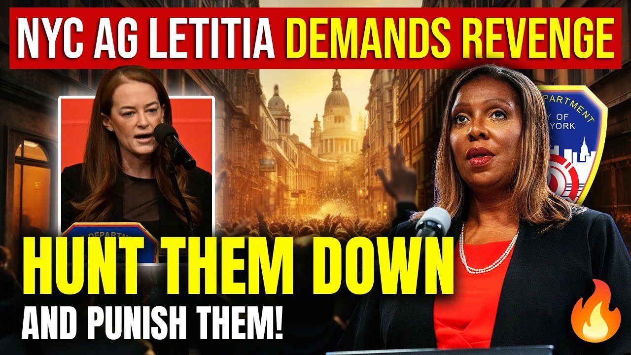 NY AG Letitia James DEMANDS Revenge - NYC AG gets ''BOOED'' by NYPD & FDNY!