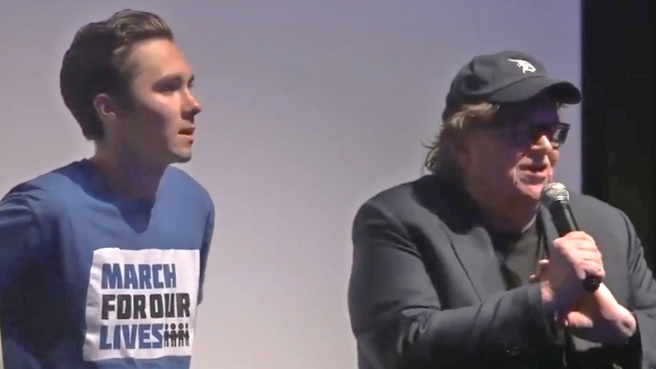 Michael Moore and David Hogg embarrass themselves at Toronto Film Festival