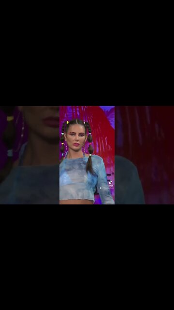 When Victoria Vesce models in a bikini fashion show #shorts #bikinibody