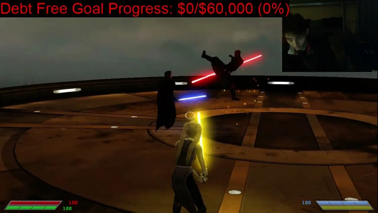 Darth Maul VS Anakin Skywalker In A Battle With Commentary In Star Wars Jedi Knight Jedi Academy