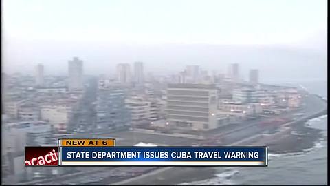 US to warn American travelers not to visit Cuba