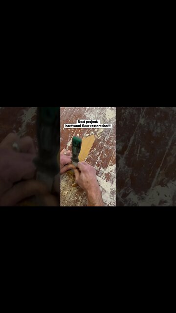 Can We Make These Hardwoods Beautiful Again? #diy #hardwoodfloors #restoration