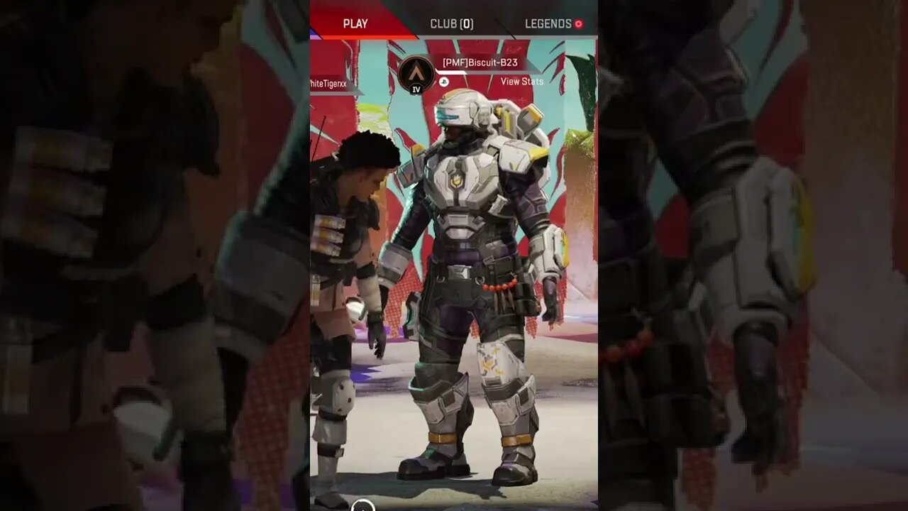 Newcastle Idle Lobby Animation (ft Bangalore) | APEX LEGENDS #shorts #apexlegends #apexclips