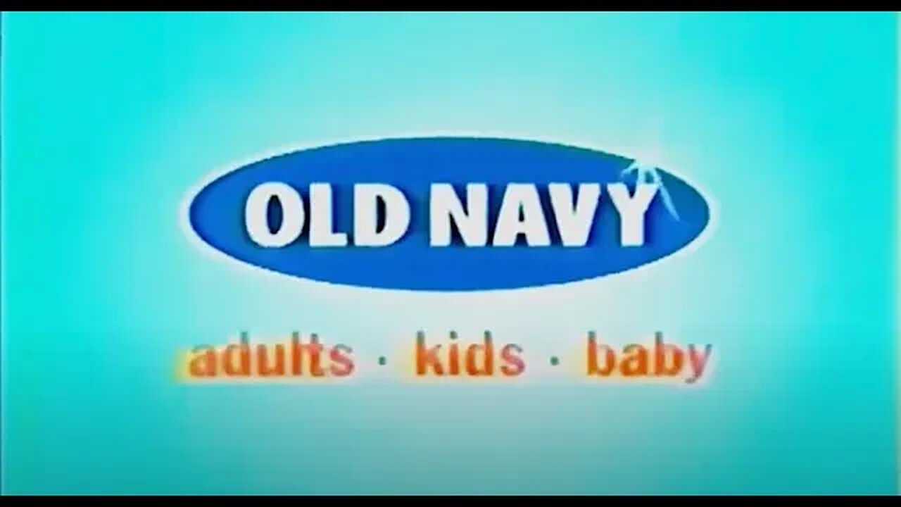 2000's Old Navy Capris Pants Commercial (2002)