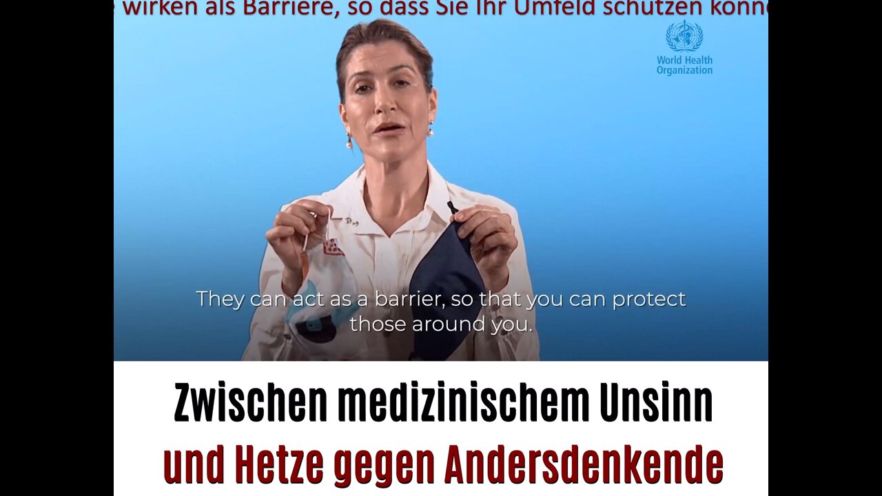 Maskenpflicht - Zwischen medizinischem Unsinn und Hetze gegen Andersdenkende