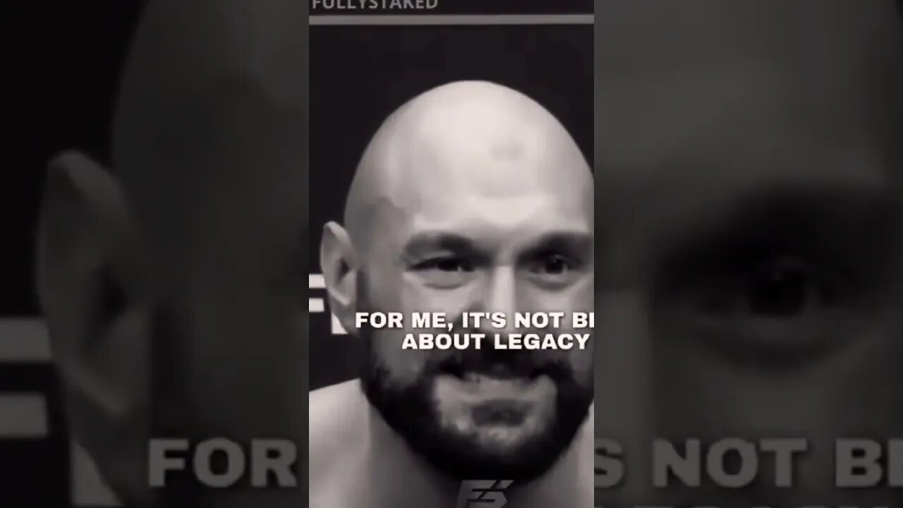 Money Will NOT Make You Happy?! - Tyson Fury Speaks..🙏 (what a legend) #shorts #viral #boxing