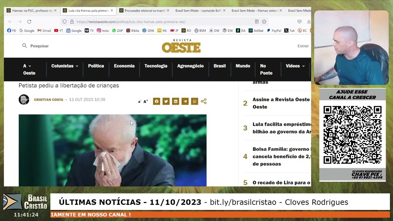 ÚLTIMAS NOTÍCIAS - 11 OUTUBRO 2023