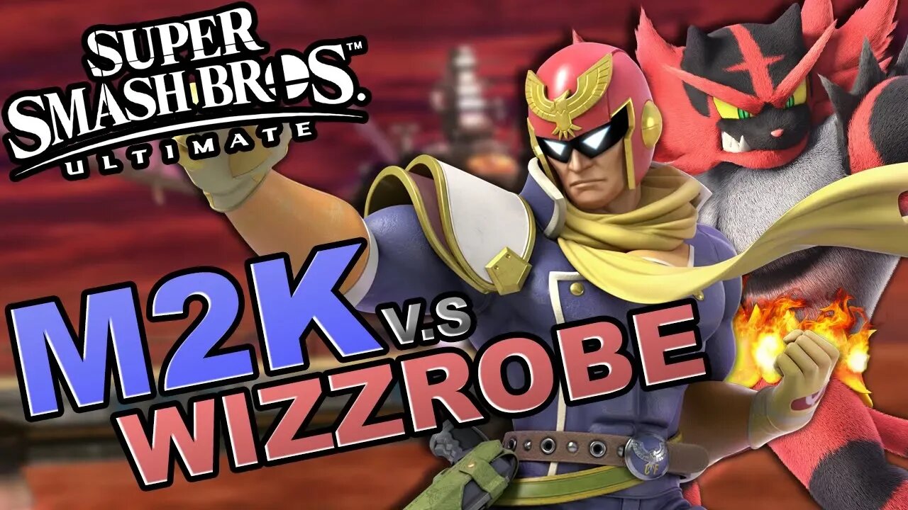M2K (Incineroar) vs. Wizzrobe (Captain Falcon) Super Smash Bros. Ultimate