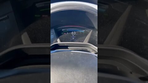 Buzzing the toothbrush to 85mph(1gearwonder)