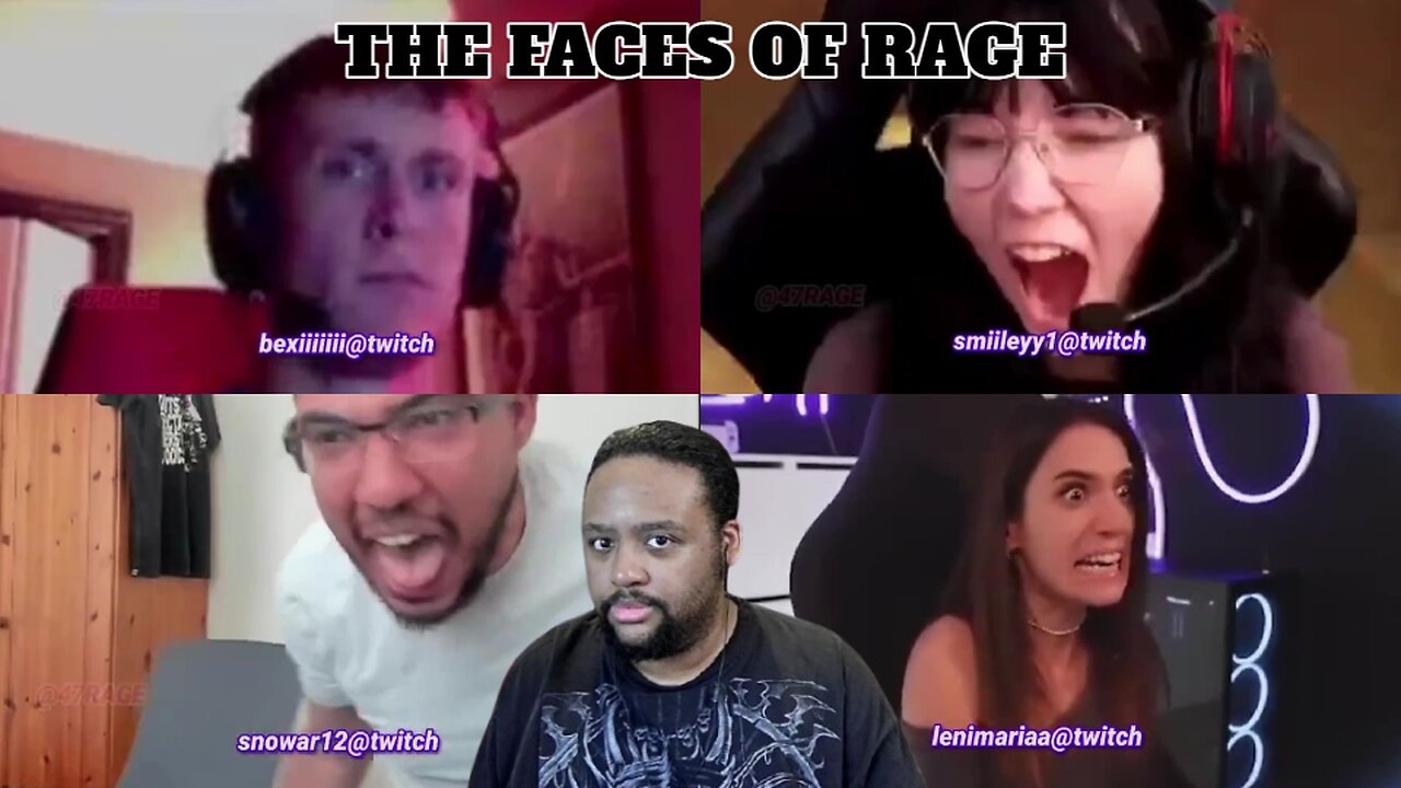 8 MINUTES OF GAMER RAGE 125 & 126 COMPILATION TWITCH Reaction