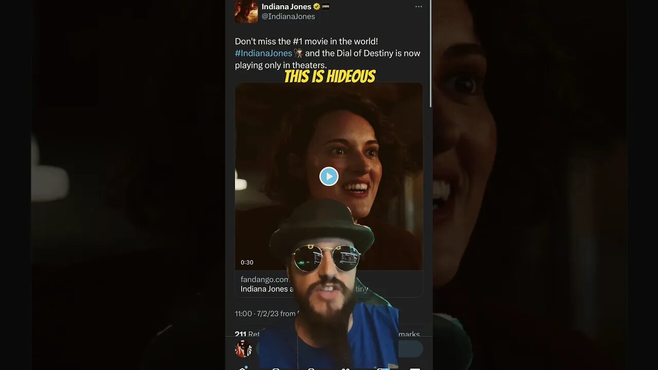 Indy 5 Marketing Is BAD!!! Box Office Disaster #shorts