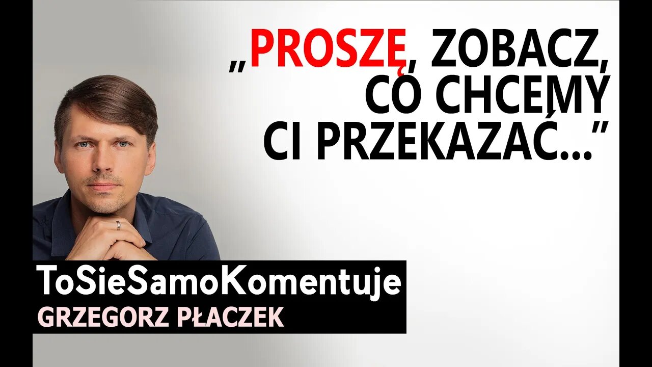 Proszę, zobacz, co chcemy Ci przekazać.