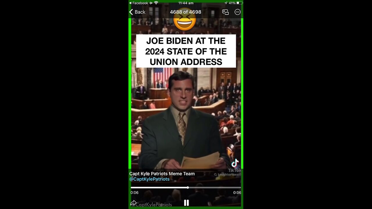 Biden State of the Union parody