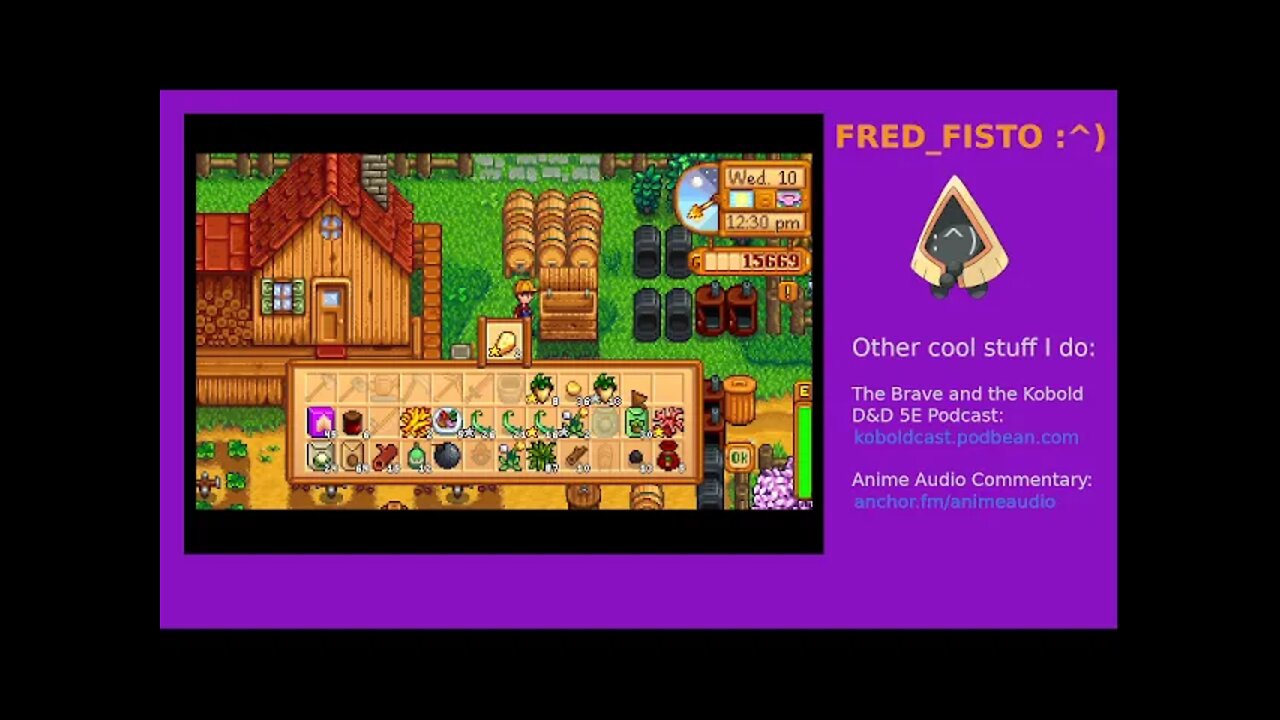 2021 11 13 Stardew Valley Stream 2