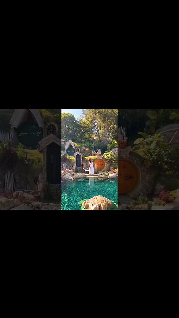 Morning at the unusual Tapasoli hotel located in Mexico.