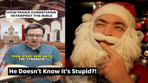 Based Santa Owns Woke "Christian"