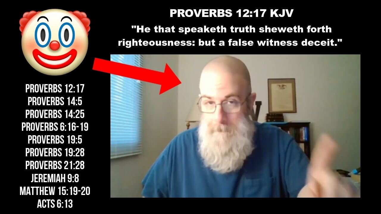 Accountable KJV Accuses Me Of Being A Jesuit (Again) - What A Lying Jesuit Clown 🤡🤡