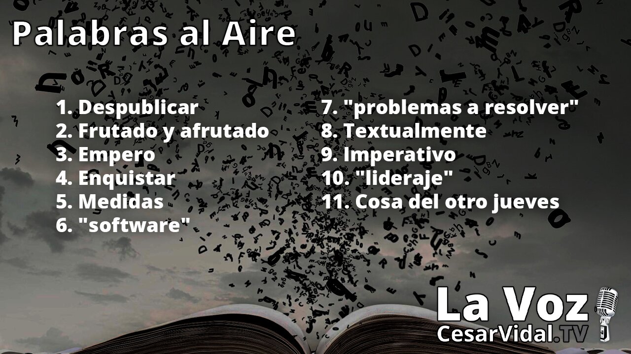 Palabras al aire - 01/02/21