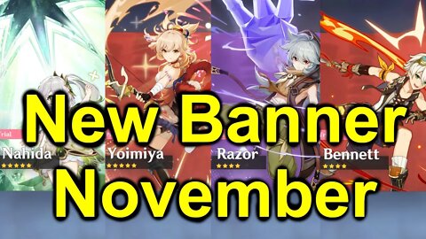 Genshin Impact - New Banner | November