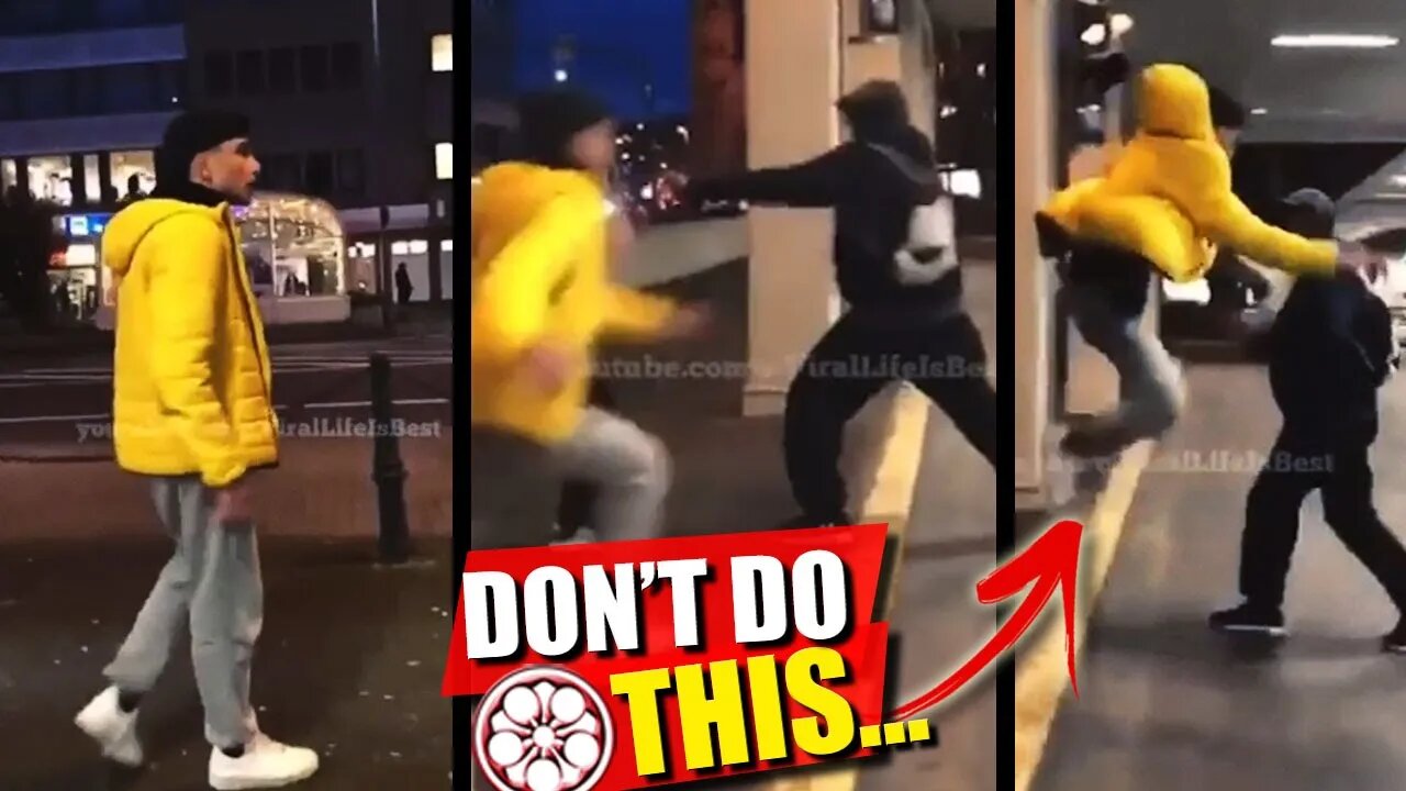 5 STUPID Things UNTRAINED GUYS Shouldn't Do in Street Fights