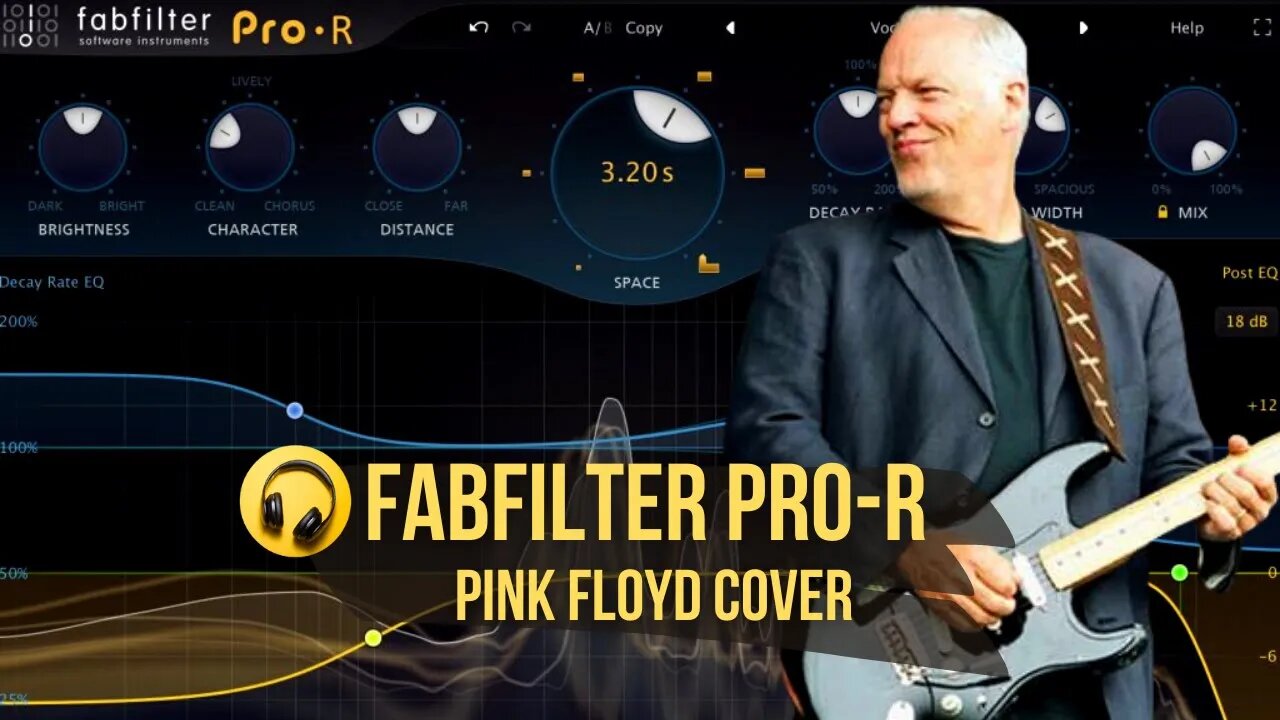 Fabfilter Pro Reverb Pink Floyd Cover - Produção Musical