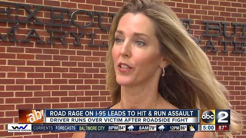 Road rage on I-95 leads to hit & run assault