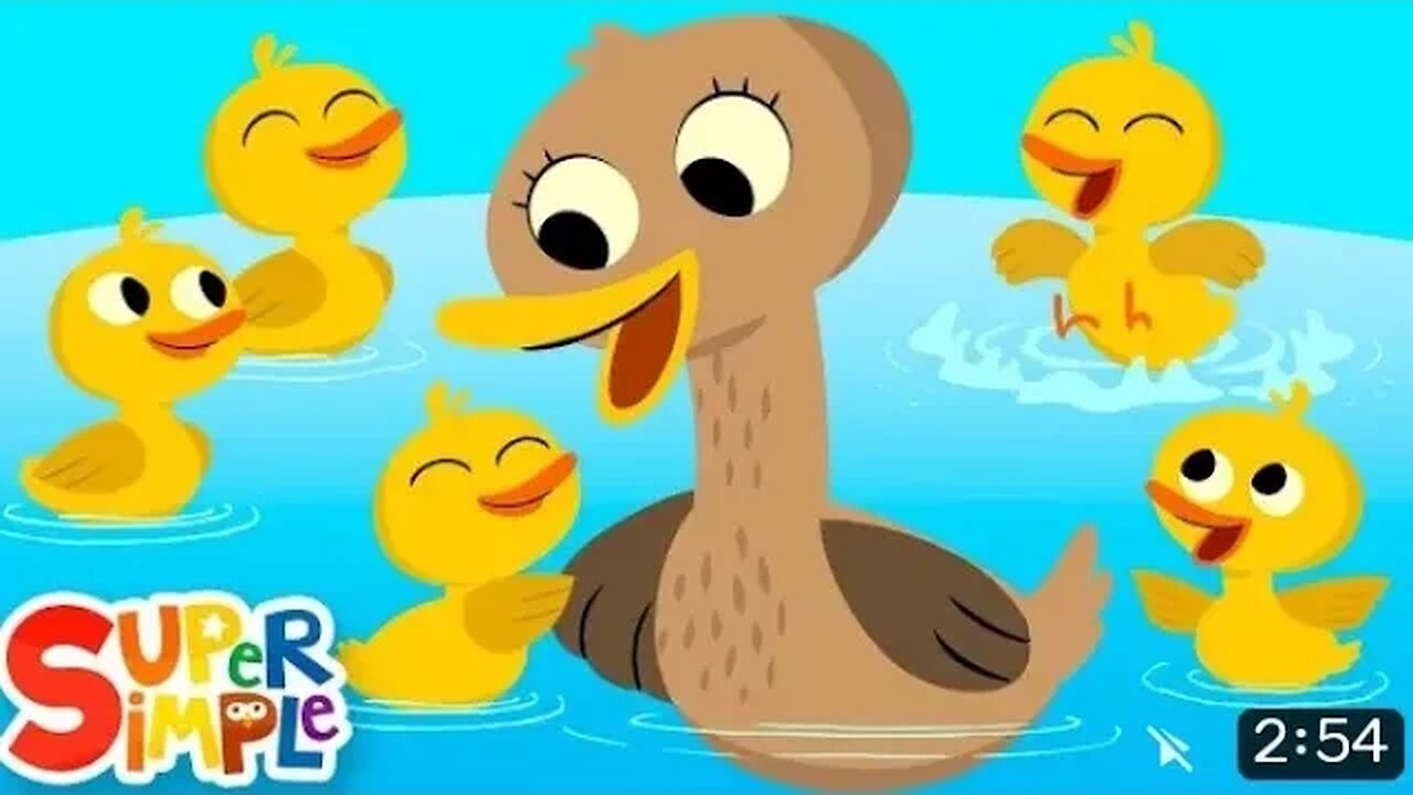 Five Little Ducks went Swimming One Day