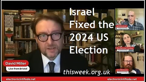 Dr David Miller: toxic Kamala Harris pushed pro-Palestine voters out of Democratic party, for Israel