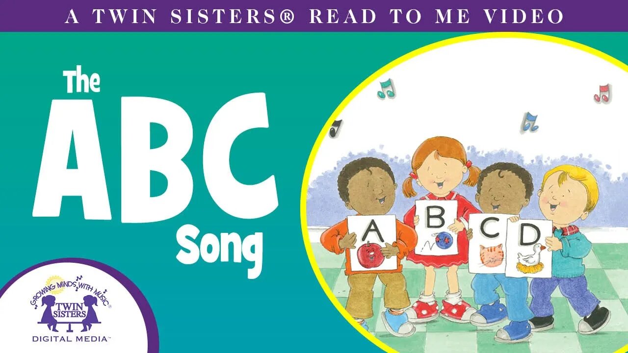 The ABC Song - A Twin Sisters®️ Read To Me Video