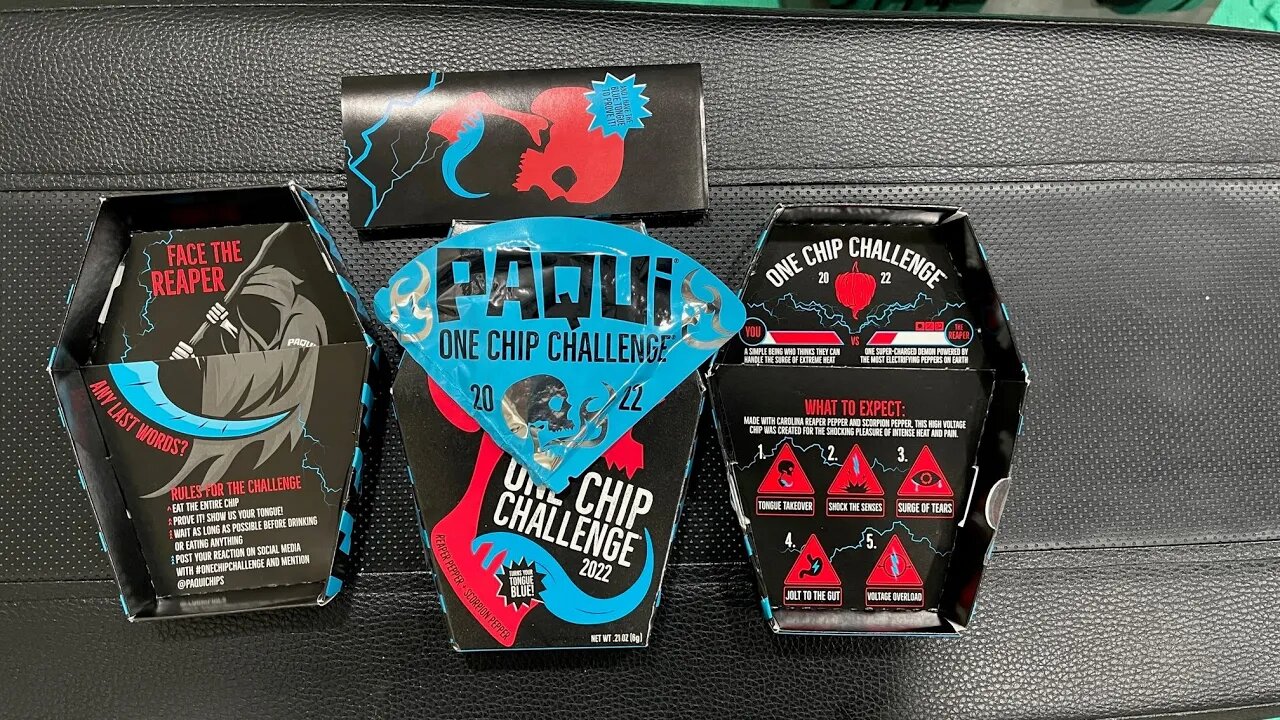 Paqui One Chip Challenge with GF - Raw Footage