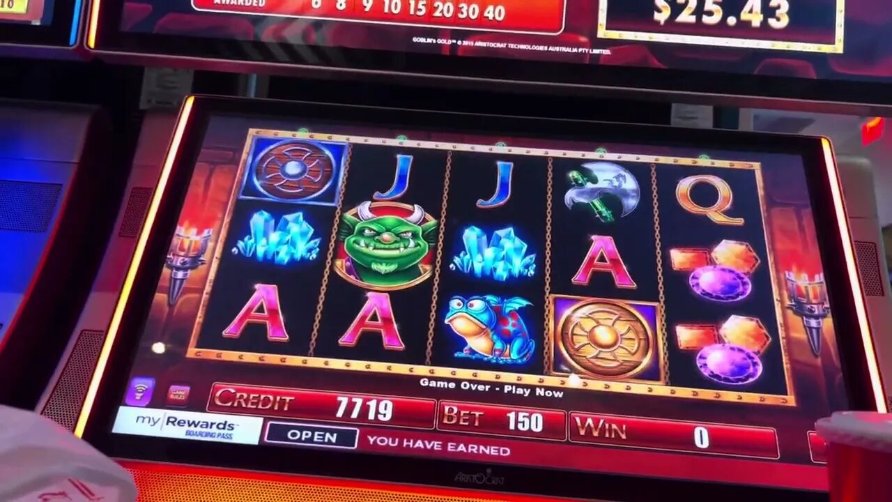 Goblins Gold Casino Action from LAS VEGAS