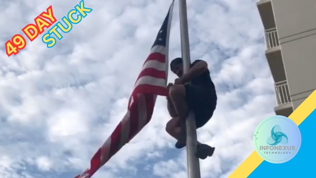 "The Unbelievable Feat: 49 Days of Sitting Atop a Flag Pole"