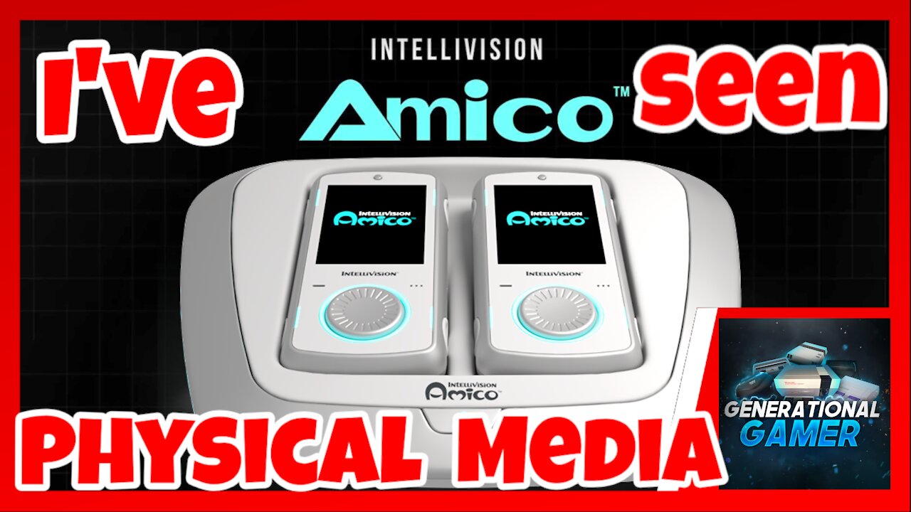 I've Seen Intellivision Amico Physical Media! It is Something Special!