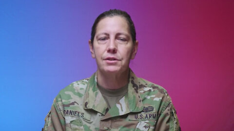 Warning a BLM/Antifa loving leftist fuck speaks ..Lt. Gen. Jody Daniels speaks out against extremism