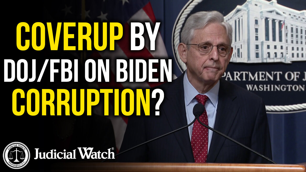 HUGE: Whistleblowers Claim Coverup By DOJ/FBI on Biden Corruption!