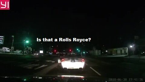 Rolls Royce got Hit