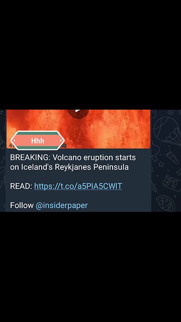 News Shorts: Volcano Erupts in Iceland