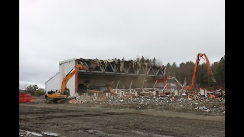 Démolition Aréna Beauceville