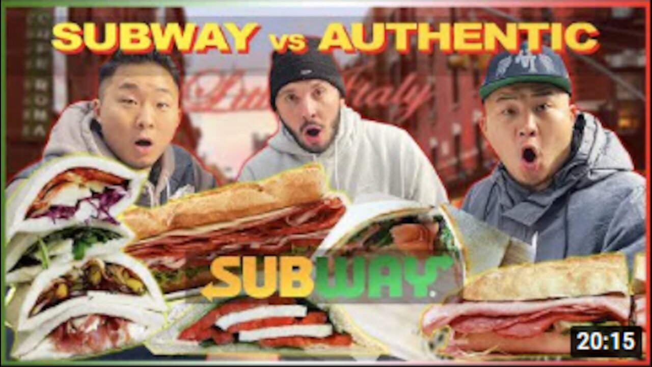 Is SUBWAY’s Italian BETTER Than an AUTHENTIC Italian Sandwich?