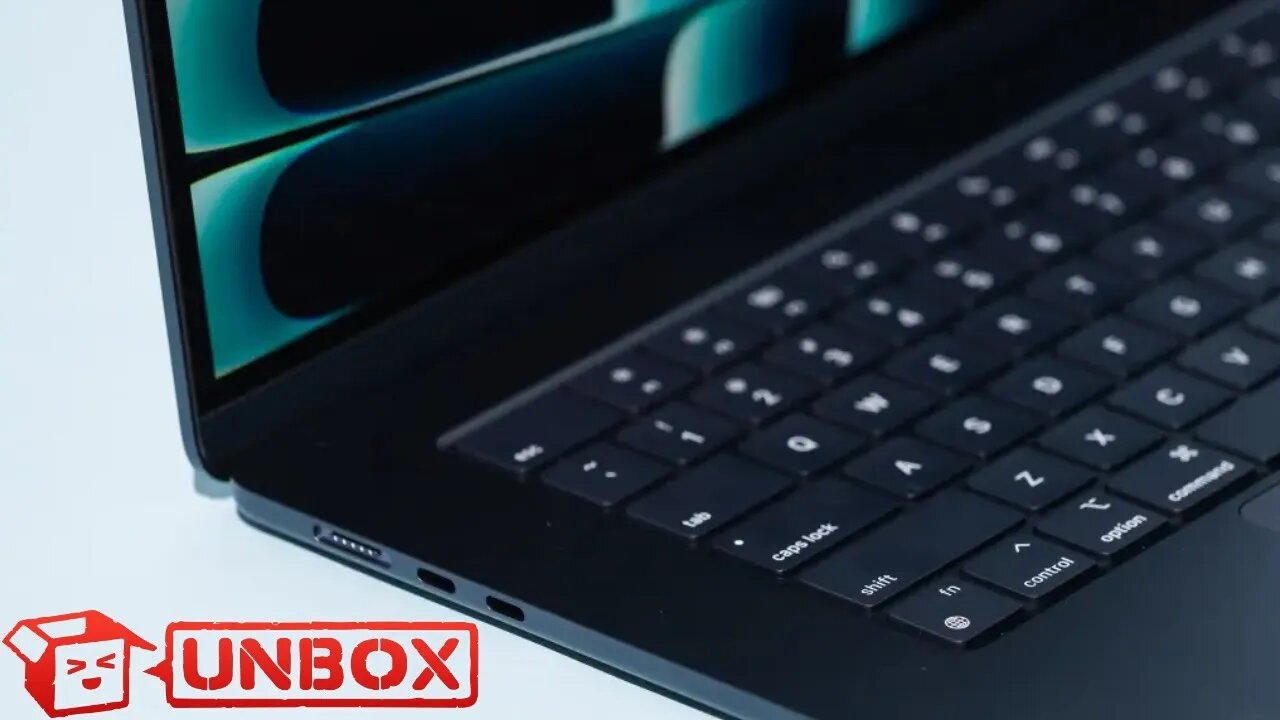 M2 15" MacBook Air Midnight unboxing