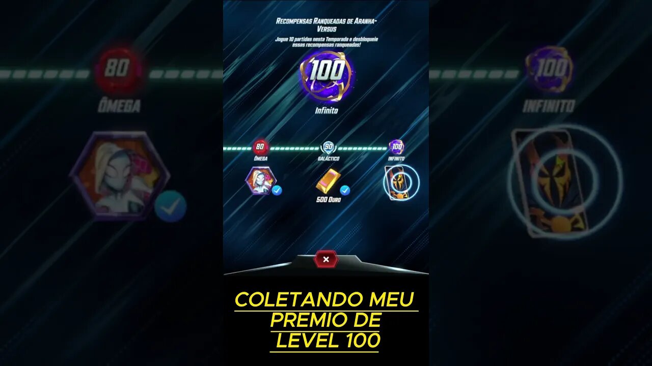 COLETANDO MEU PREMIO DE LEVEL 100