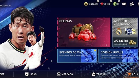 gameplay enchendo o adiversário de gols #fifamobiale23