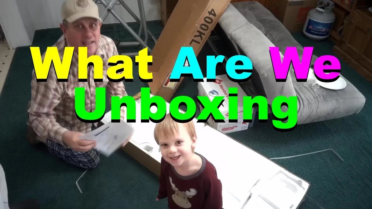 No. 975 – Unboxing With Grandson Helping