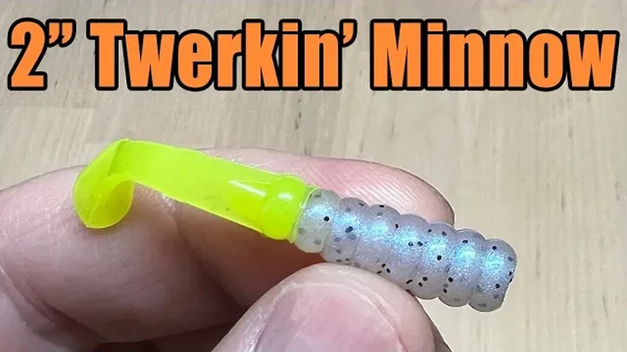 2" Twerkin' Minnow - Great Crappie & Panfish Swimbait