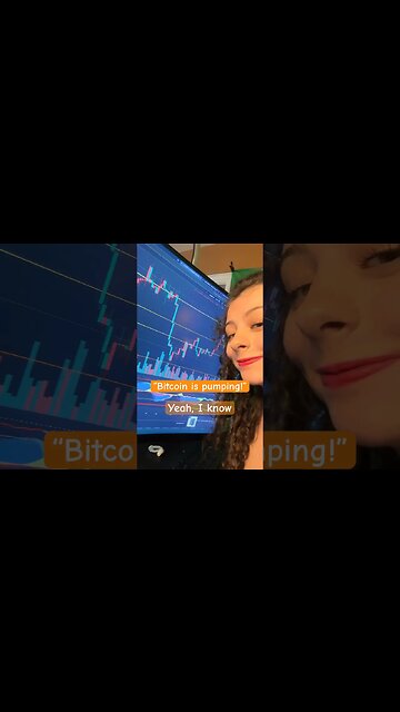 Are you always watching for the next pump? #bitcoin #bitcoinpump #crypto #missteencrypto #hereiam